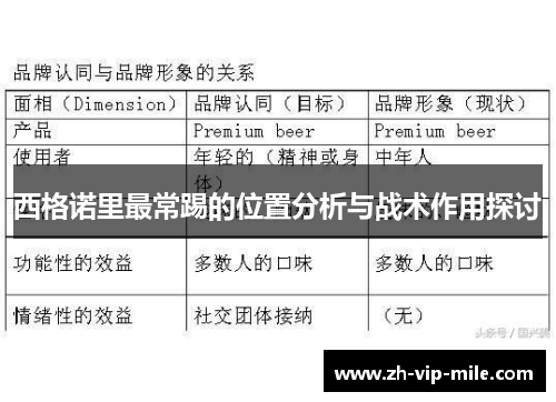 西格诺里最常踢的位置分析与战术作用探讨